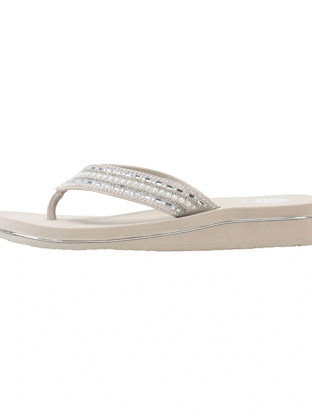 YELLOW BOX HARDIN IVORY SANDAL GENUINE LEATHER MEDIUM WIDTH NEW IN BOX - Picture 2 of 4